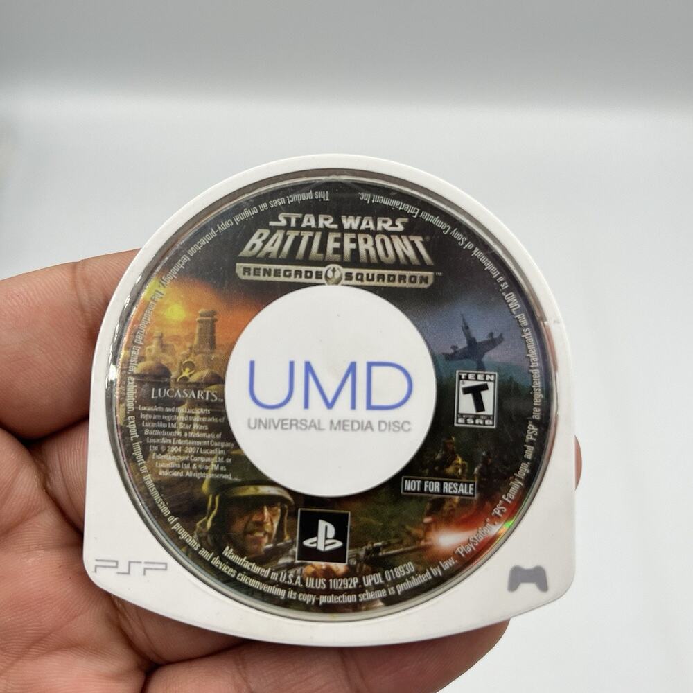 Star Wars Battlefront Renegade Squadron (Sony PSP) Disc Only - Tested